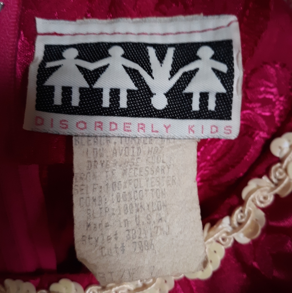 Fuchsia SIZE 9 Girl Dress - Picture 7 of 7